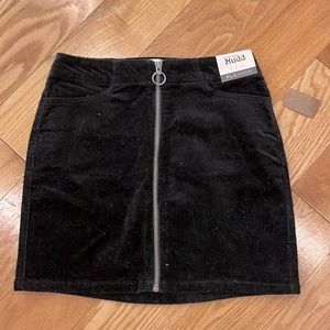 Mudd stretch corduroy mini skirt
